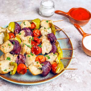 Mixed Grill Skewers Feast