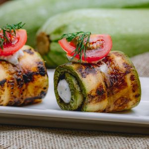 Deluxe Beef Sausage & Spinach Ricotta Roll Platter