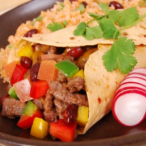 Chipotle Chicken Burrito Bowl Platter
